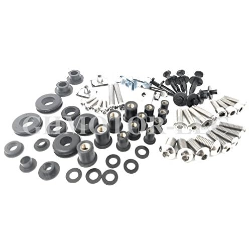 2006 2007 Gsx-R600 Gsx-R750 Motorcycle Complete Silver Fairings Bolt Kit Gsxr 600 750