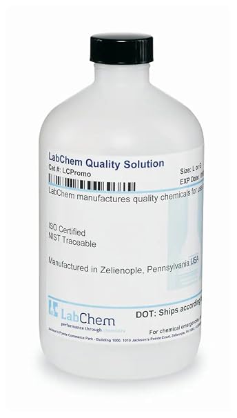 LabChem LC123804 Buffer Solution, pH 7.0, Yellow, 4 L Volume