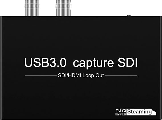 Wiistar SDI Video Capture Card 1080P60fps HDMI/SDI to USB3.0 with Loopout