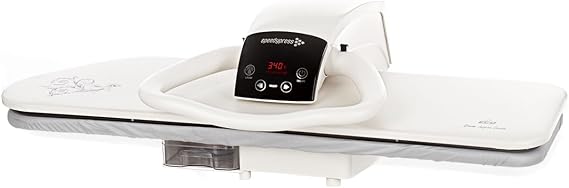 SpeedyPress 80HD Digital Steam Press - 32' XL Heavy-Duty Fabric Press Machine With Multiple Steam Settings, Fast-Heating, Water Filter