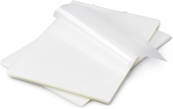 Amazon Basics Thermal Laminating Pouches A4, Pack of 100, Transparent