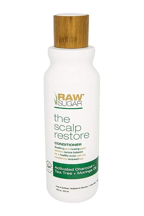 Raw Sugar, Conditioner Scalp Restore, 18 Ounce