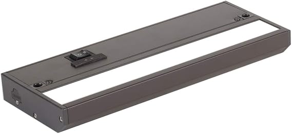 NSL LED Under Cabinet Lighting Hardwired - 9 Inch Bronze