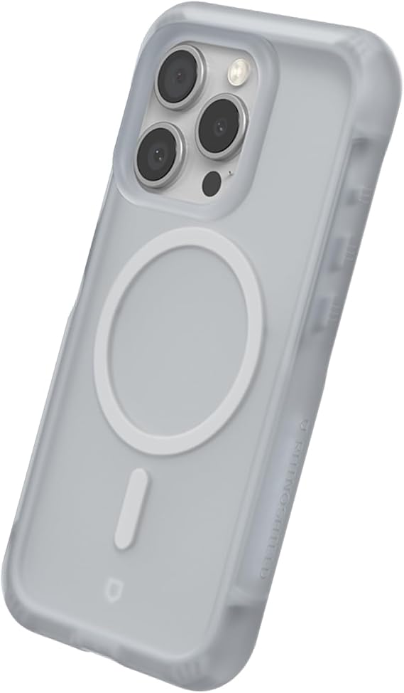 RhinoShield AirX MagSafe Compatible Case for iPhone 15 Pro | Strong Magnetic, Impact Absorption, Ultra-Cushioned Multi-Layer, Military Grade Drop Protection, Reduce Internal Damage