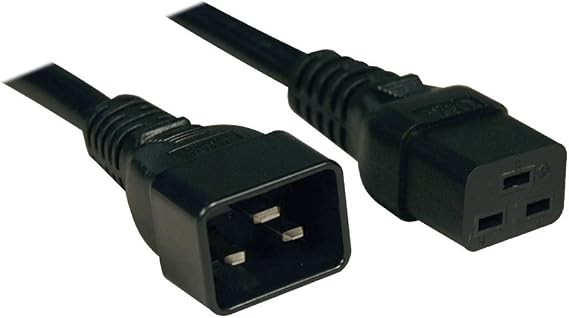 TRIPP LITE P036-010-15A Heavy Duty Power Extension Cord 14 AWG IEC 320 C19-C20 10'