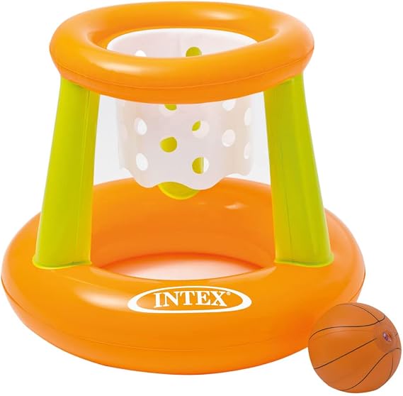 Intex Wasserspiel Floating Hoops, Mehrfarbig, 67 x 55 cm