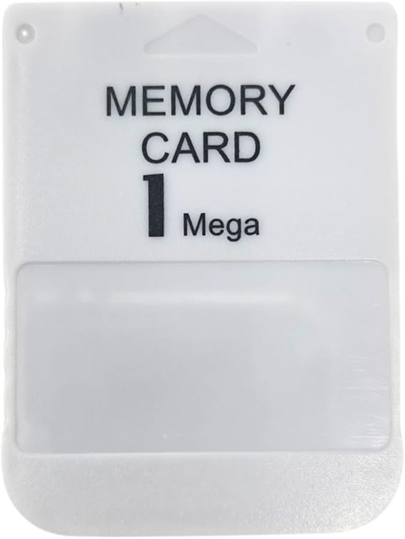 Old Skool PS1 Memory Card Compatible with Sony PlayStation 1 (1mb)