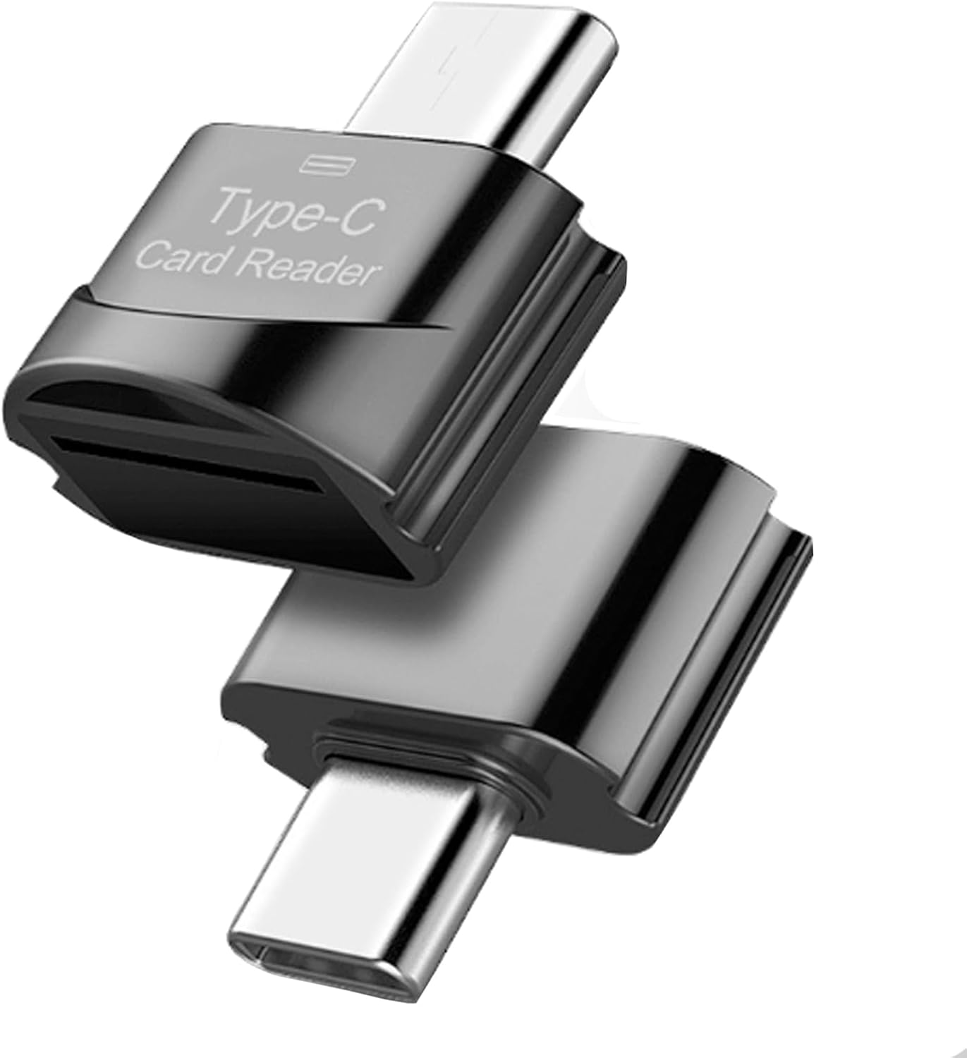 microSD USB C Card Reader TF Micro SD Card Reader Ultra Compact High-Speed Transfer Type C OTG Compatible for Android iPadOS Windows MacOS Linux 1 Piece