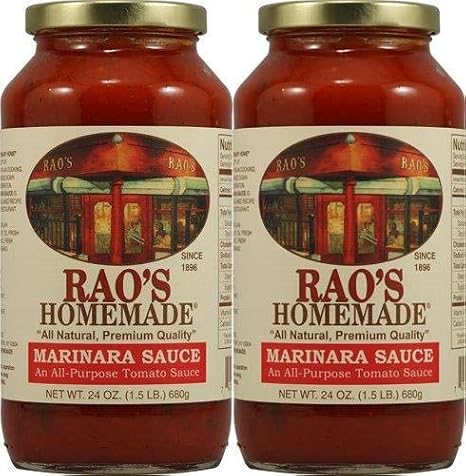 Rao's Homemade All Natural Marinara Sauce, 24 Ounce (Pack of 2) Pack of 2