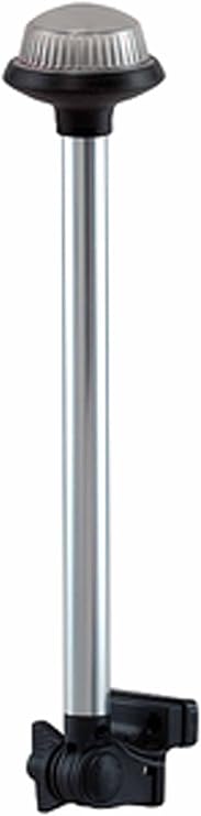 Perko 1634DP0CHR White All-Round Pole Lights,Black