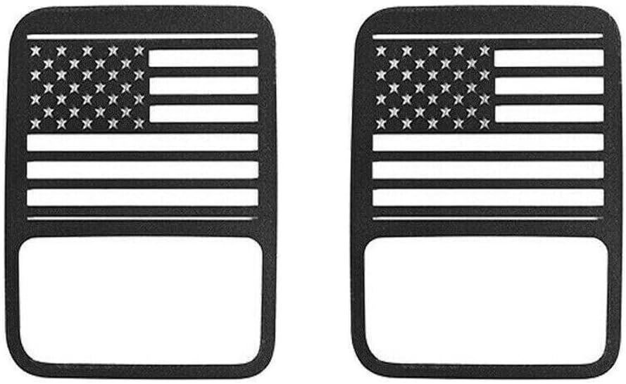 Taillight Lamp Decor Cover Guards  Black Accessories for Jeep for Gladiator 2020-2021 Rear Left Right Exterior Tldcgfjgj2Ba