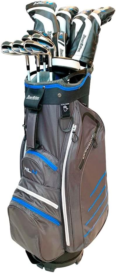 Tour Edge HL4 to-Go Womens Complete Golf Set Reg Flex-Graphite-RH, one Size (HNSRGL13.B)