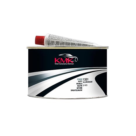 KMK 1301 Aluminium Putty High-Strength Automotive & Industrial Repair Filler for Metal & Aluminum Heat & Impact Resistant 2kg