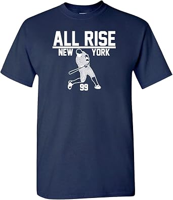 New York All Rise Men's T-Shirt for Baseball Fans