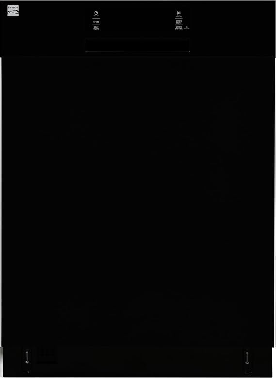 Kenmore 24" Built-In Dishwasher - Black