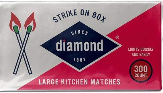 Diamond Greenlight Strike on Box Matches, 300 Count, 3 Pack