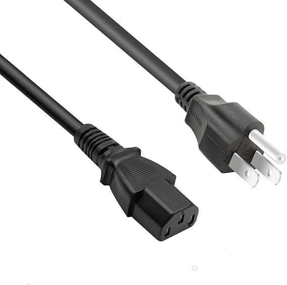 BestCH AC in Power Cord Cable Plug Lead for Control4 Control for HC-500 HC500 C4-HC500-E-B HC-1000 HC1000 C4-Hc1000v3-E-B HC-300 HC300 C4-HC300C-E-B CA-HC300-E-B Home Automation Controller