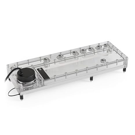 Alphacool Core Distro Plate 420 Left with VPP/D5 Apex PWM Pump