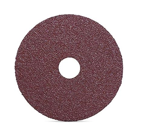 BHA 4.5" x7/8" Aluminum Oxide Resin Fiber Discs, 24 Grit - 25 Pack