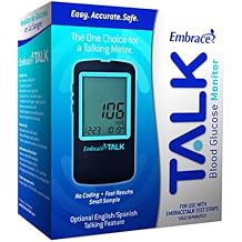 Embrace Talk Blood Glucose Meter