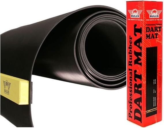 Bull's Rubber Dart Mat with Raized Oche
