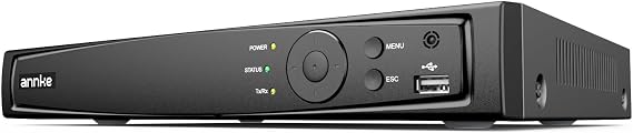 ANNKE 12MP 16CH NVR (4MP/5MP/8MP/12MP) POE Network Video Recorder for Home Security Camera System - Supports up to 16 x 12MP/4K IP Cameras, 24/7 Surveillance Recording, 4CH AI Features, No Hard Drive
