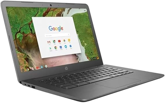 HP 14-inch Chromebook HD Touchscreen Laptop PC (Intel Celeron N3350 up to 2.4GHz, 4GB RAM, 32GB Flash Memory, WiFi, HD Camera, Bluetooth, Up to 10 hrs Battery Life, Chrome OS , Black)