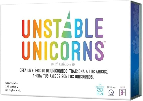 TeeTurtle - Juego de Mesa en Español (Unstable Unicorns, TEEUU01ES)