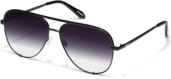 QUAY High Key Unisex Aviator Sunglasses