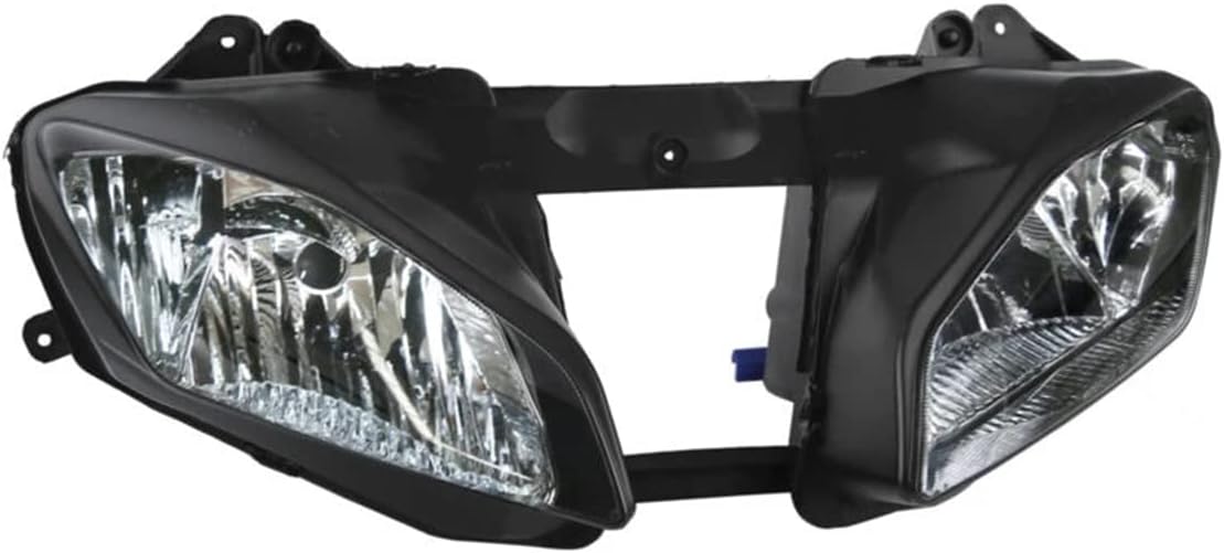 Headlight Lamp Assembly Fit for Yamaha YZF600 R6 2008 2009 2010 2011 2012 2013 2014 2015 2016 YZF-R6 09-16 Motorbike Headlight Front Head Lamp Clear