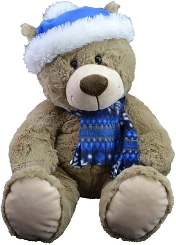 Cuddly Soft 8 inch Stuffed Toboggan the Teddy. We Stuff Them, You Love Them.
