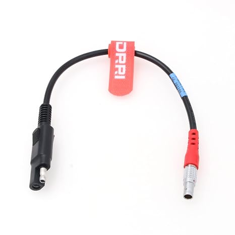 Sokkia GRX-1 GRX-2 GNSS Receiver Power Cable 5pin to SAE 2pin 12V Base Battery Kit
