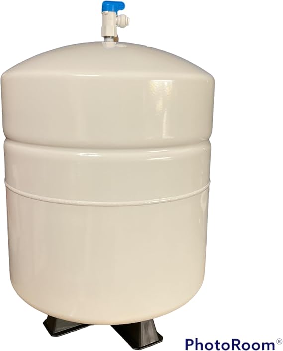 Reverse Osmosis Water Storage Pressure Tank 4.5 Gallon (3.2 Gal Capacity) Plus Tank Valve/Tubing