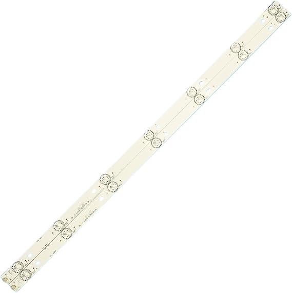2PCS LED Backlight Strip 7lamp Compatible with 32" TV C320X15-E6-H RF-BS320E30-0701S-17B0 32LEM-1019/T2C BBK 32LEX-5027/T2C 32LEM-1029/T2C