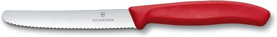 Victorinox Soyacak ve Sofra Bıçağı Seti, 2 Parça Kırmızı