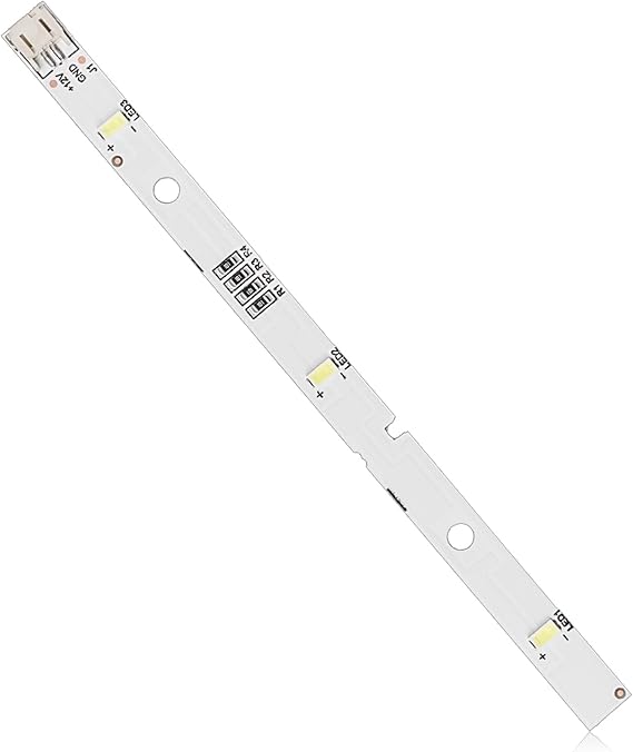 LED Strip Light for RONGSHENG HISENSE Refrigerator Lighting Light Bar E349766 MDDZ-162A 1629348 1529227 DC12V 2W Compatible with Kenwood Fridge KIFF5017 KIFF5020 KIFF7017 KIFF7020 KSBNDIX18-16x1cm [Energy Class A+++]