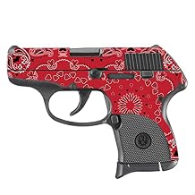 MightySkins Skin Compatible with Ruger LCP 380 - Bandana | Protective, Durable, and Unique Vinyl Decal wrap Cover | Easy to Apply, Remove, and Change Styles | Made in The USA