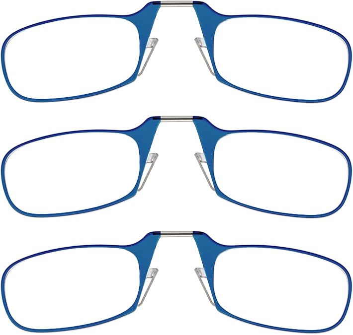 ThinOptics 3 pack of blue 2.5 strength readers