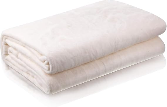 AK TRADING CO. 100% Natural Cotton Batting 47" x 59" Soft, Breathable All Season Quilt Batting for Quilting, Crafts, Upholstery, Wearable Arts & DIY Projects Machine Washable & Easy to Use