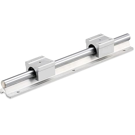 Linear Rail Guide SBR20 1800mm/ 70,87inches 20mm Linear Motion Guides Set CNC Parts + 2pcs SBR20UU Block Bearings