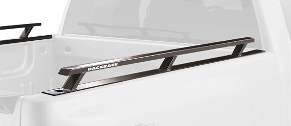 RealTruck BACKRACK Side Rails to use w/Standard Bed | Black, No Drill | 65520 | Fits 2014-2018 Chevrolet/GMC Silverado/Sierra 1500 6.5' Bed