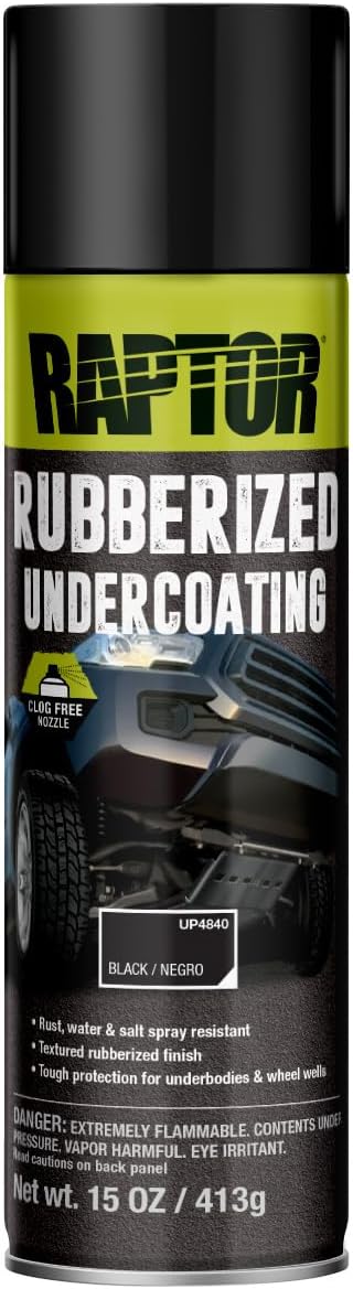 RAPTOR Rubberized Undercoating, Extra Durable