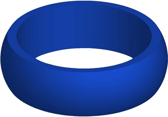 Silicone Ring in Your Choice of Size and Color - Replacement Wedding Band