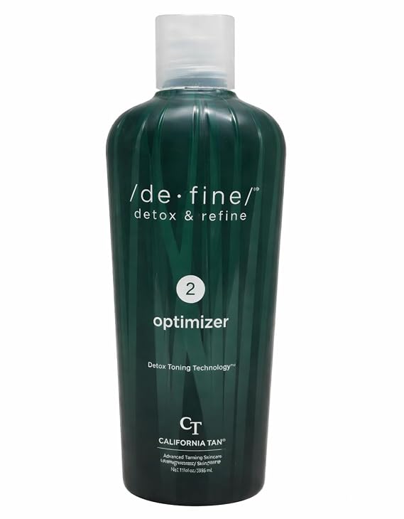 California Tan De-Fine Optimizer Step 2 Tanning Bed Lotion 8 fl oz
