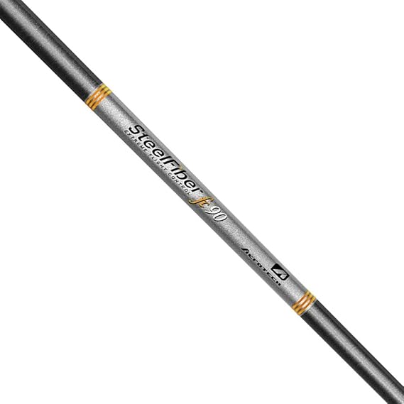 SteelFiber FC-90 Iron Shafts - 90g - CW - 355 TT - Graphite - PW - R Flex