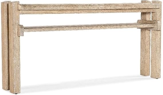 Hooker Furniture Commerce & Market Console in Brown Wood