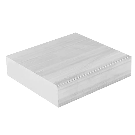 6061 Aluminum Flat Bar, 1" Thickness X 4" Width X 4" Length Aluminum Flat Plate, Solid Aluminum Bar for Crafting, Industrial Building