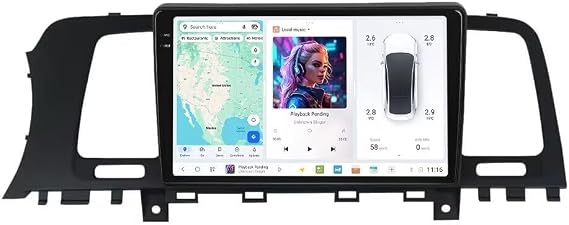 MekedeTech DUDU3 Android Radio for Nissan Murano Z51 2010-2014,4GB+64GB
