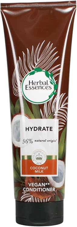 Herbal Essences Hydrate Coconut Milk Conditioner 275ml to Deeply Nourish Very Dry Hair