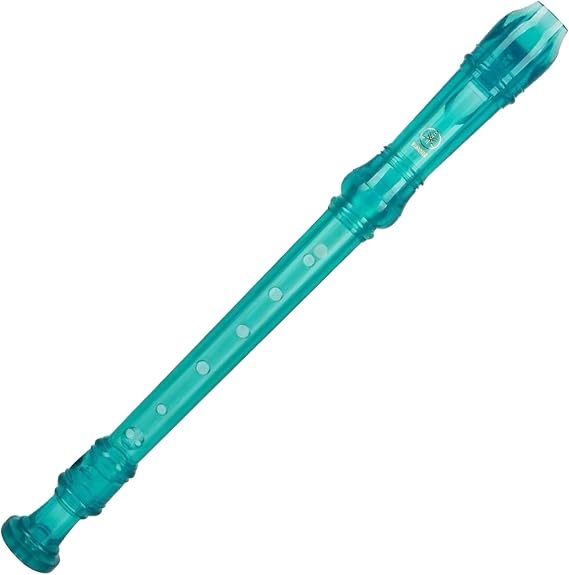 YAMAHA Recorder - Soprano Recorder, German fingering, Translucent Blue